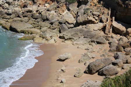 The beach of Concil de la Frontera, in Spain